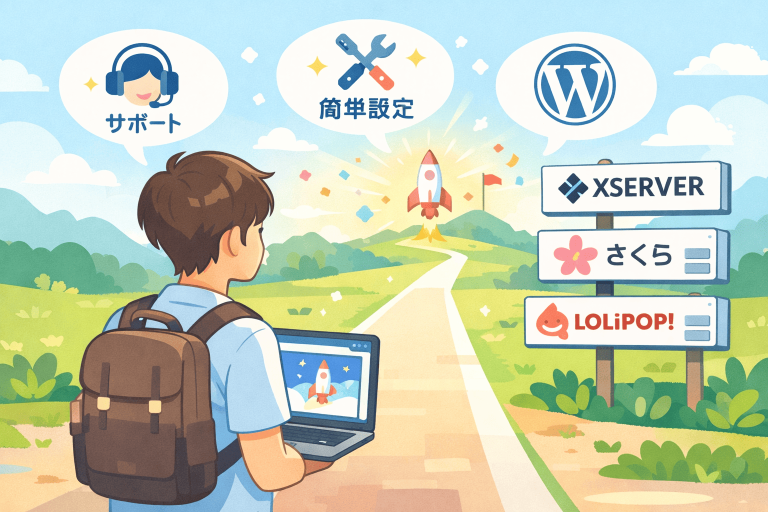 初心者向けレンタルサーバーの分かりやすい選び方